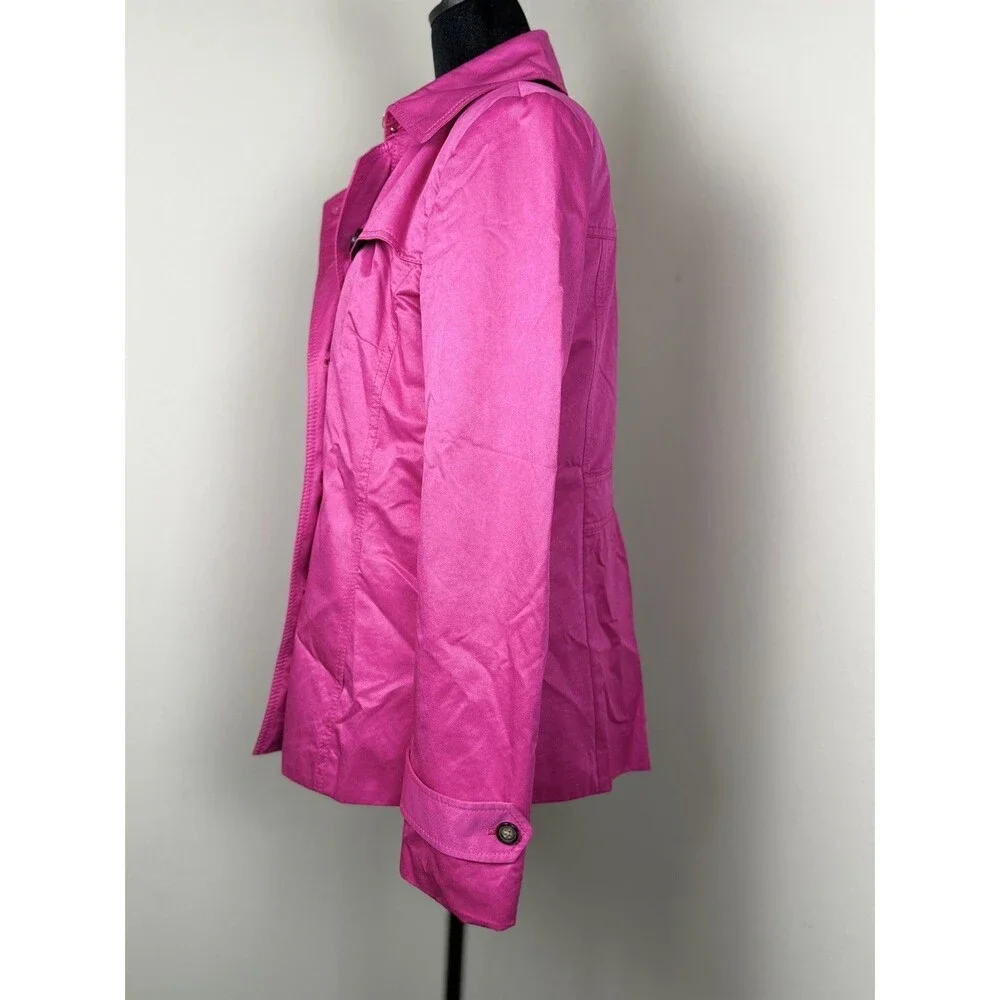 BANANA REPUBLIC Pink Tailored Jacket Size m - Picture 3 of 16
